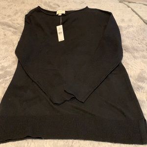 NWT LOFT sweater size medium in black